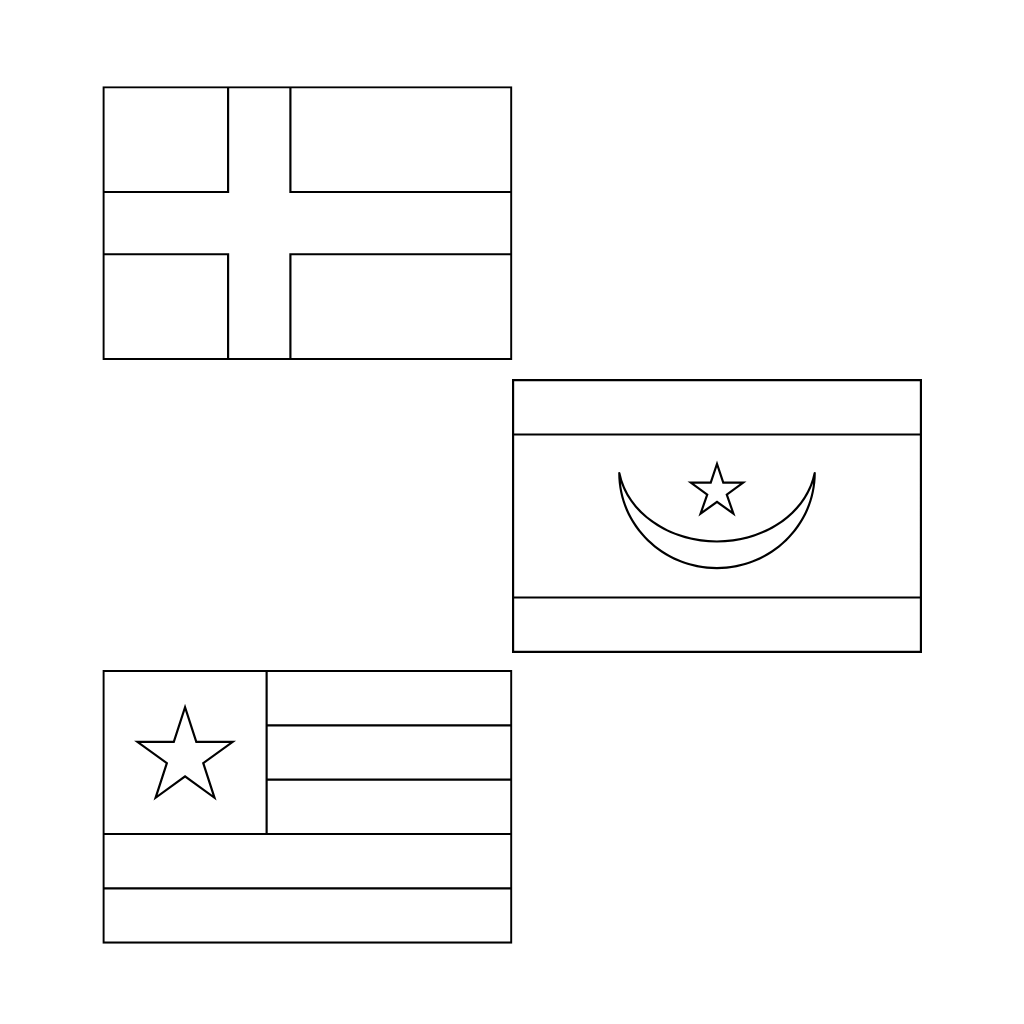 desenho da bandeira do brasil para colorir