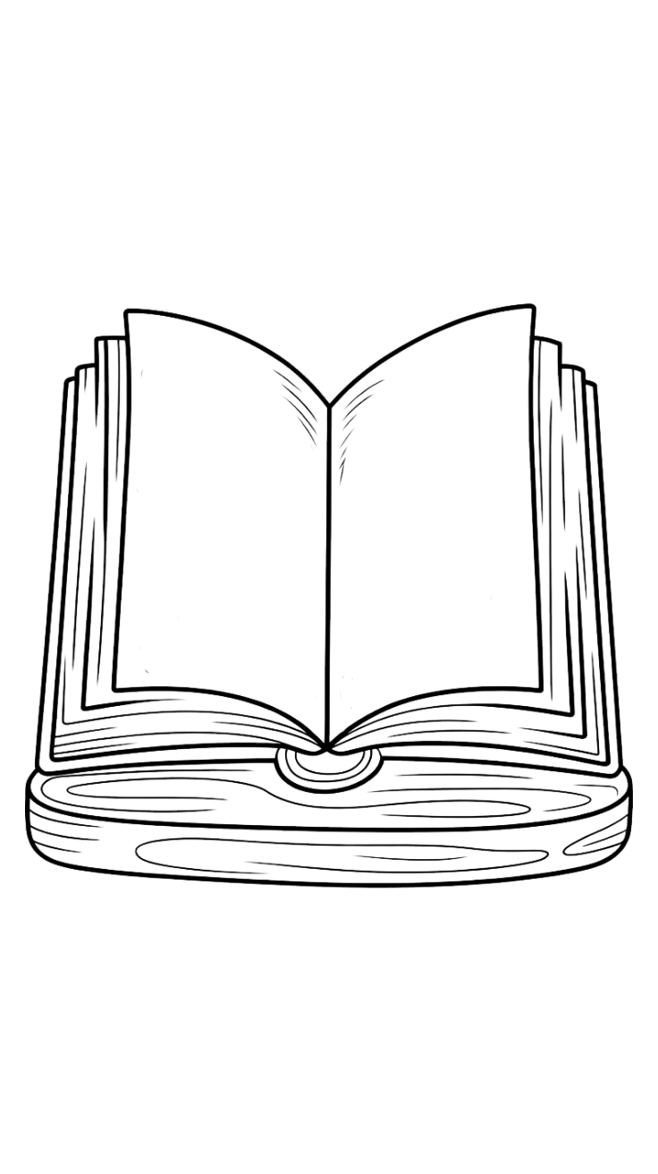 imagem de livro para colorir