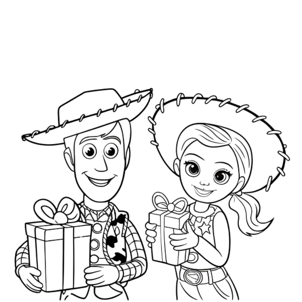 personagens do toy story para colorir
