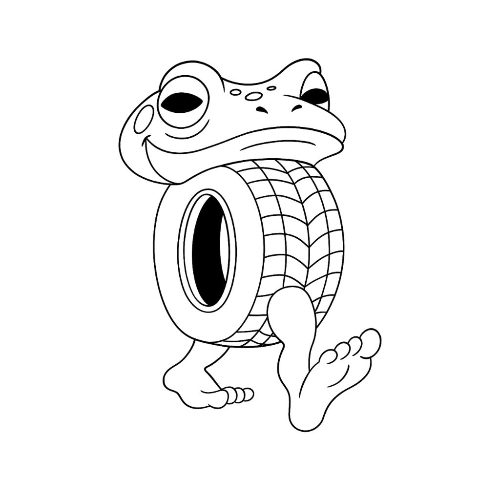 Boneca Ambalabu página para colorir para imprimir