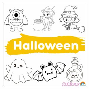 Halloween para Colorir